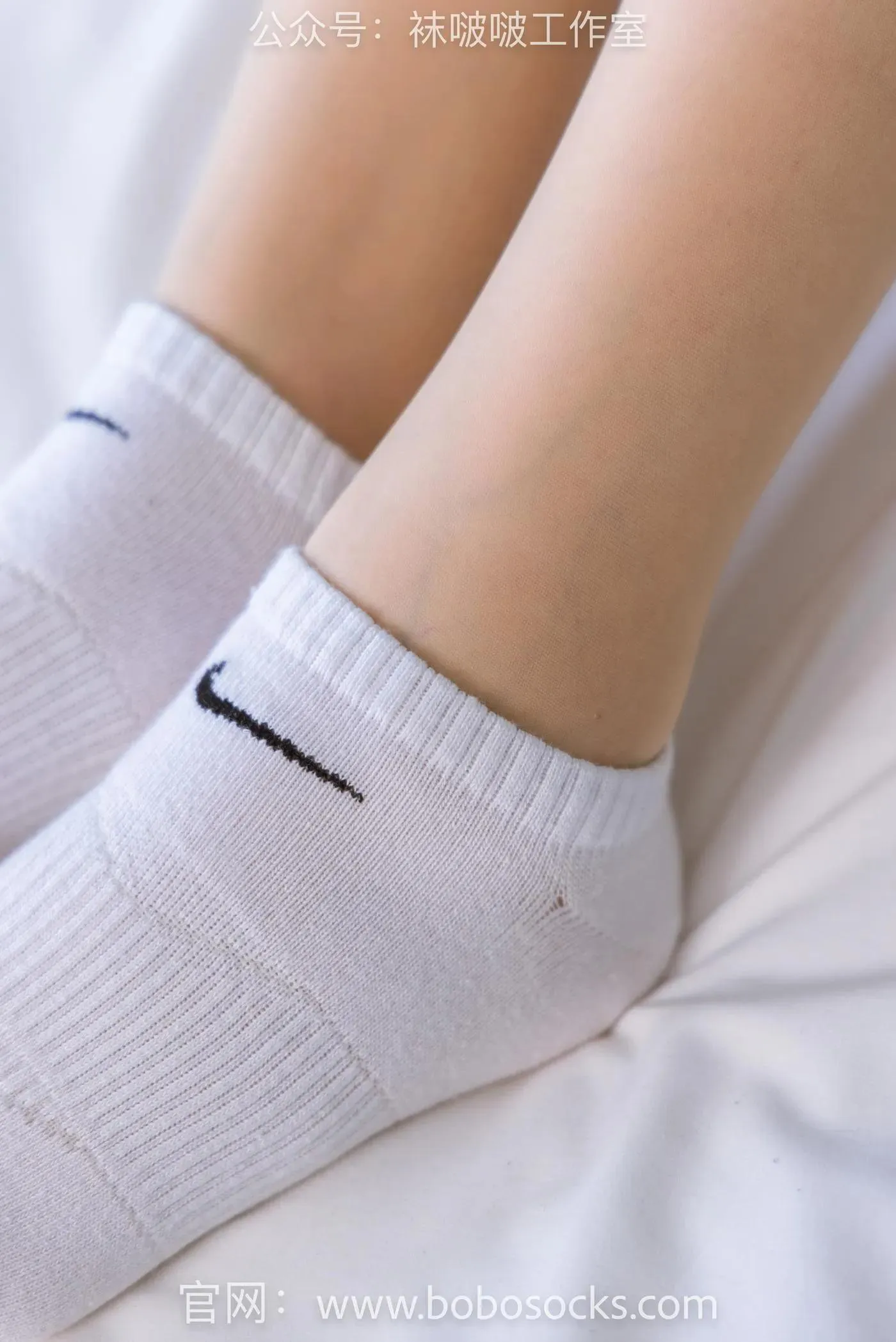 [BoBoSocks袜啵啵]NO.123 小甜豆-板鞋、白棉袜、肉丝 [140P]插图9
